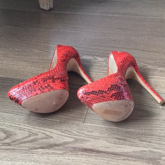 Kate Python Double Platform Pump - Picture 6 of 7